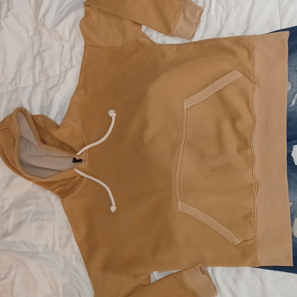 Mustard yellow hoodie